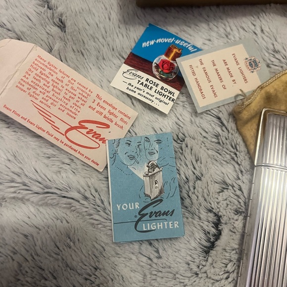 Vintage 1951 Evans Combination case and light-er the 20 pack - Picture 5 of 12